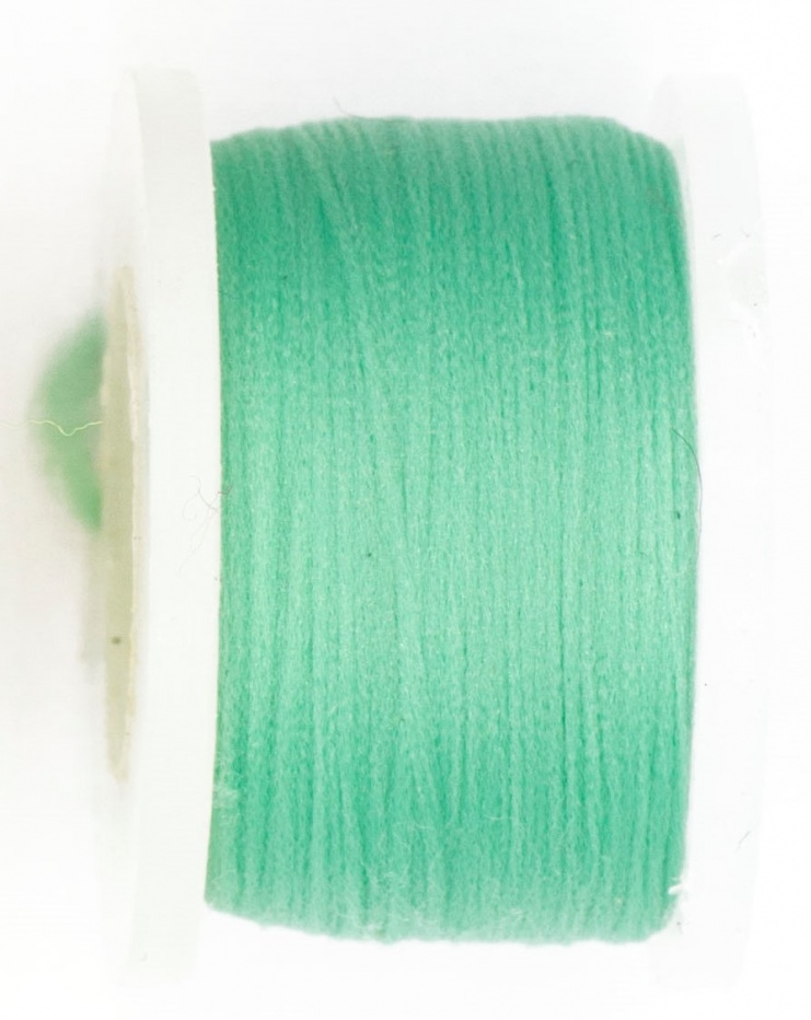 Maveric Fly Tying Basic Materials Midge Floss Pale Green Fly Tying Materials
